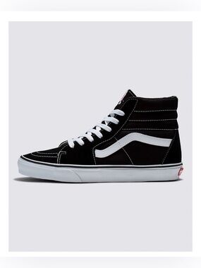 Women’s Vans Black & White High-Top Skate Sneakers